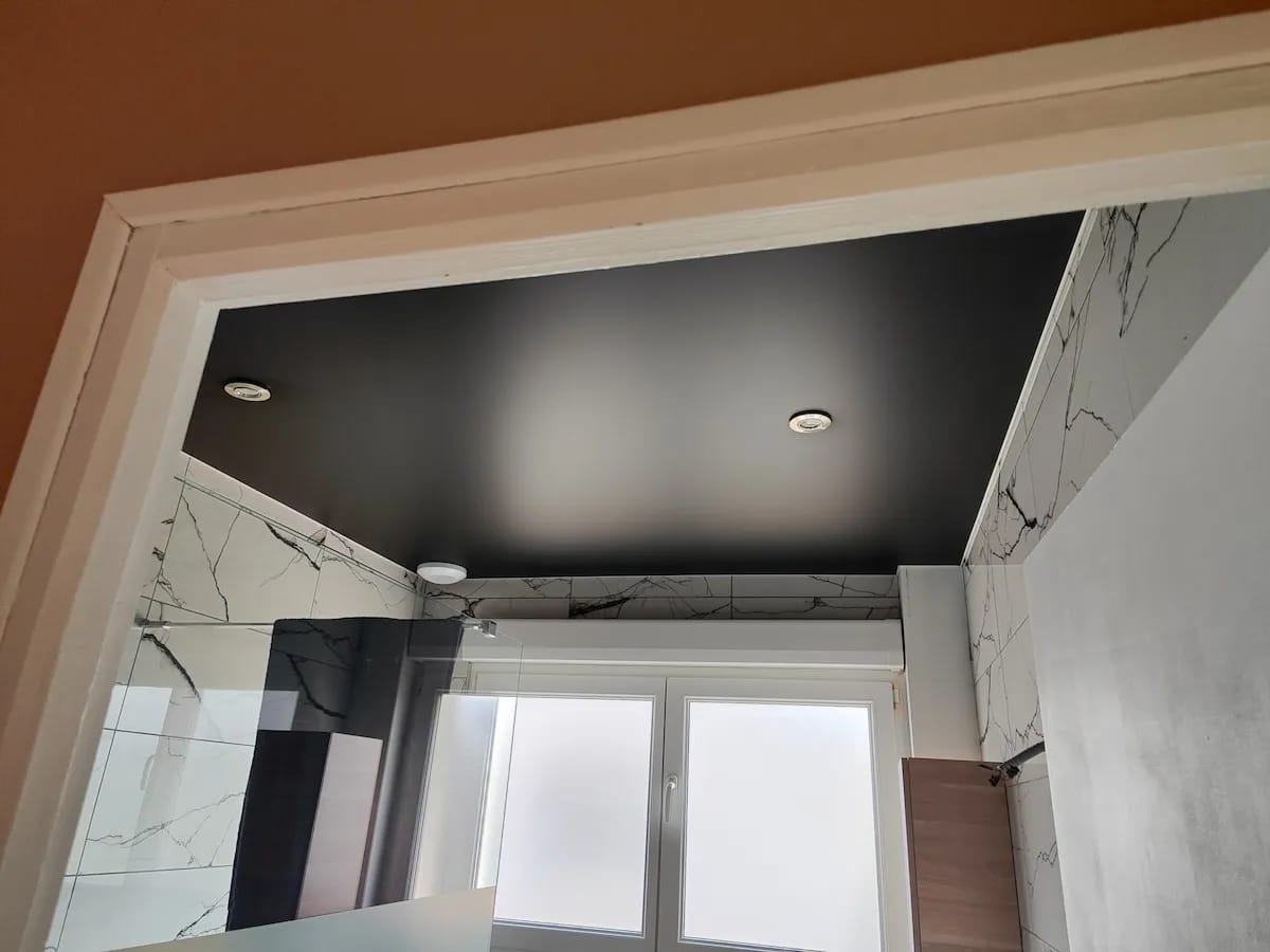 Réalisation plafond tendu projet 3